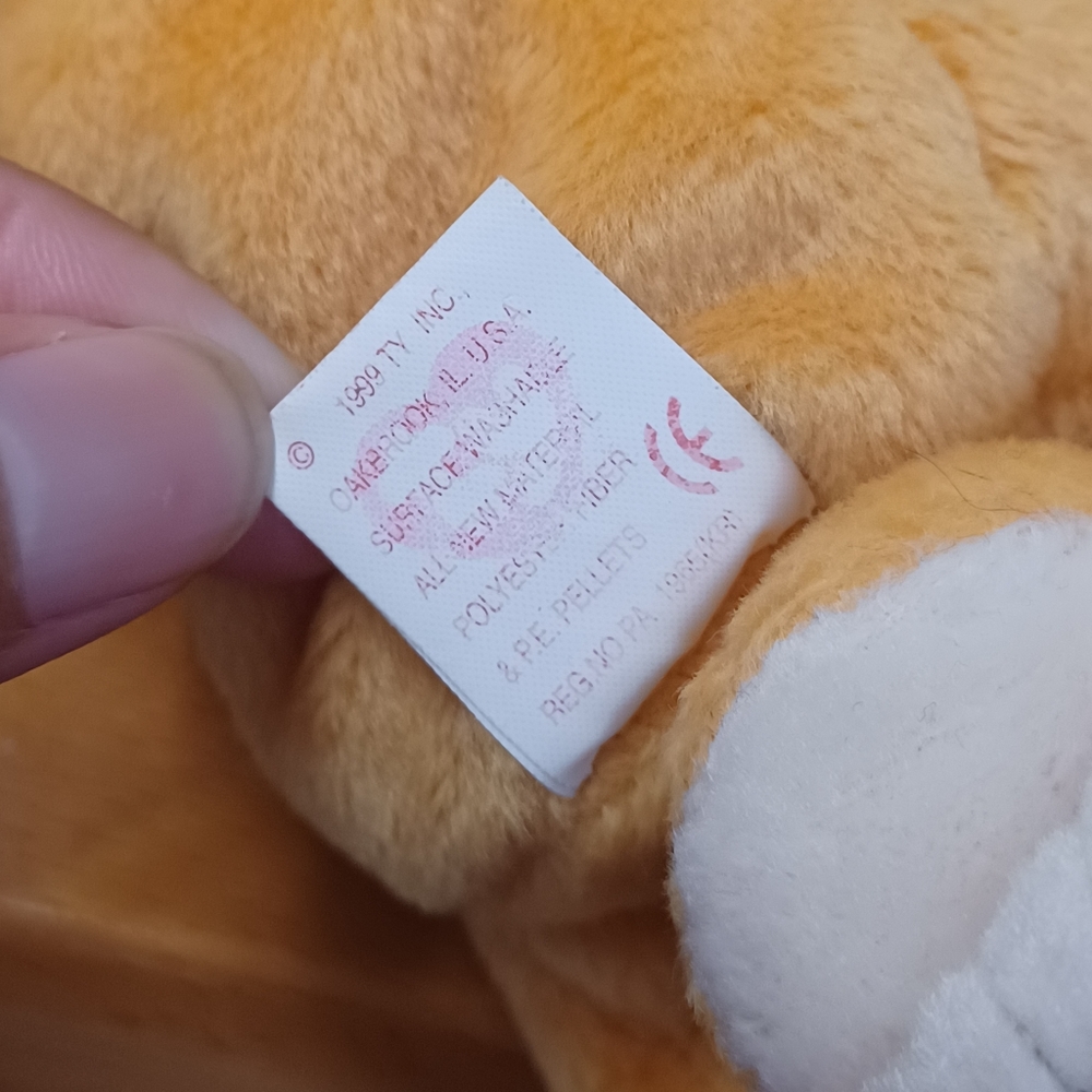 •Ty Beanie Baby Teddy Bear - Hope the Praying Bear Plush - Picture 7 of 10